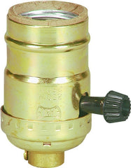 BP917ABD MTL TURNKNOB LAMPHLDR