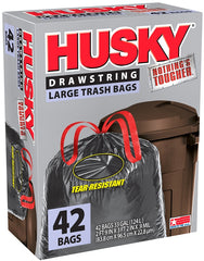 HK33DS042B 33GAL TRASH BAG BLK