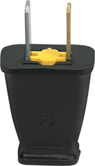 SA540 PLAST BLK PLUG 15A 125V