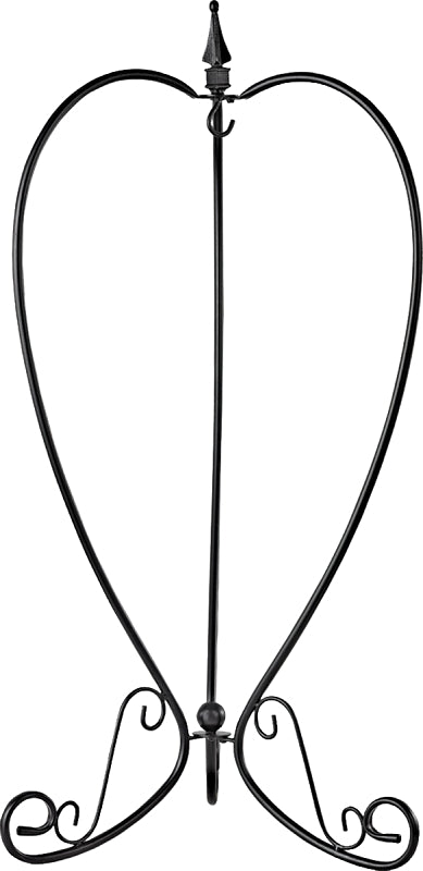 HANGING BASKET HOLDER BLACK