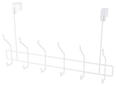 DOOR HANGER 6 HOOK WHITE