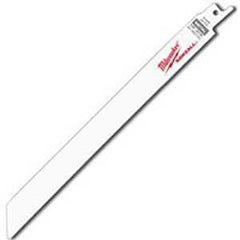 Milwaukee SAWZALL 48-01-7188 Reciprocating Saw Blade, 3/4 in W, 9 in L, 18 TPI, HSS Cutting Edge