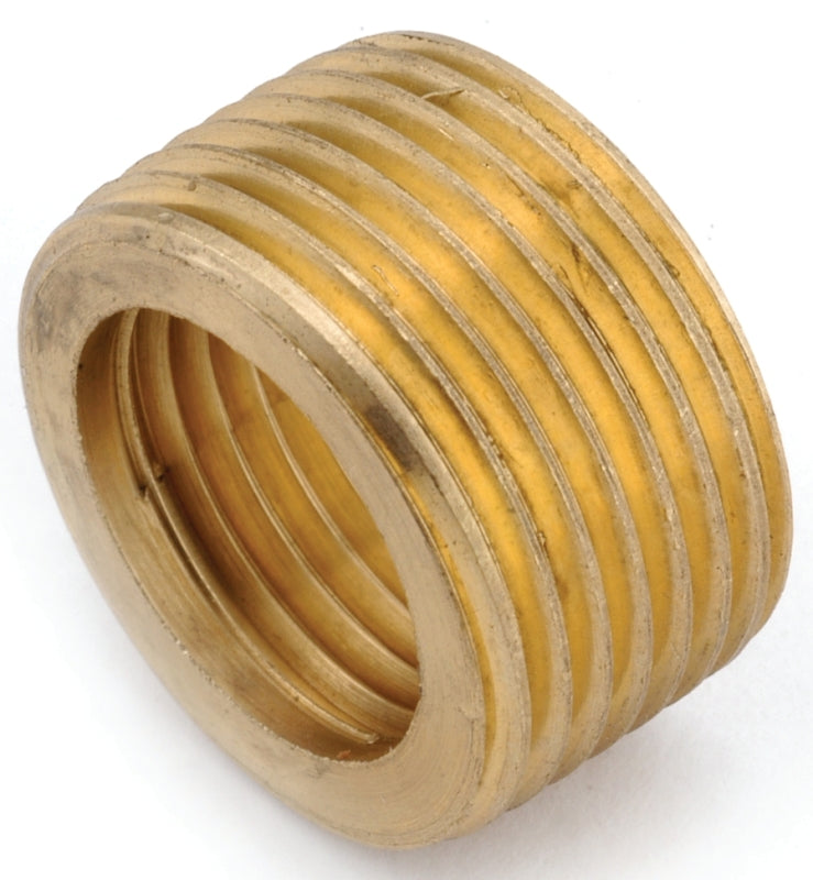 Anderson Metals 736140-0806 Reducing Face Pipe Bushing, 1/2 x 3/8 in, Male x Female