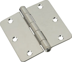 N830-274 HINGE DR 3IN 1/4RC SS