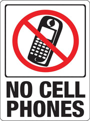 20618 NO CELL PHONES