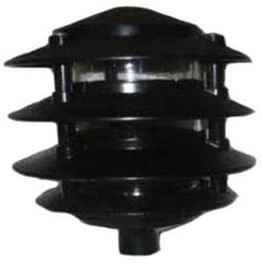 P-4B LIGHT LOUVR W/P 4TIER BLK