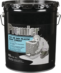 Henry PR350070 Plastic Roof Cement, Black, Paste, 4.75 gal Cartridge