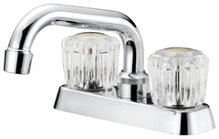 FAUCET LAUNDRY 4IN 2HNDL CHRM