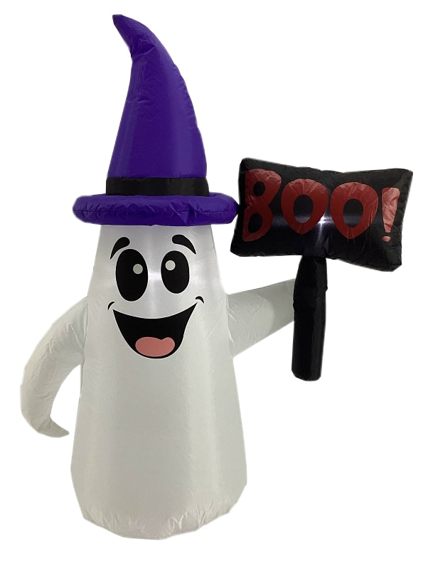 90849 GHOST WHT HLWN INFLT 4FT