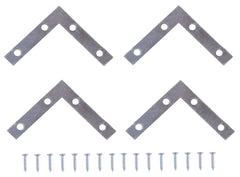 BRACE CNR FLT STL 3-1/2X5/8 ZN
