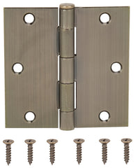 ANTBRS RES SQUARE HINGE 3.5IN