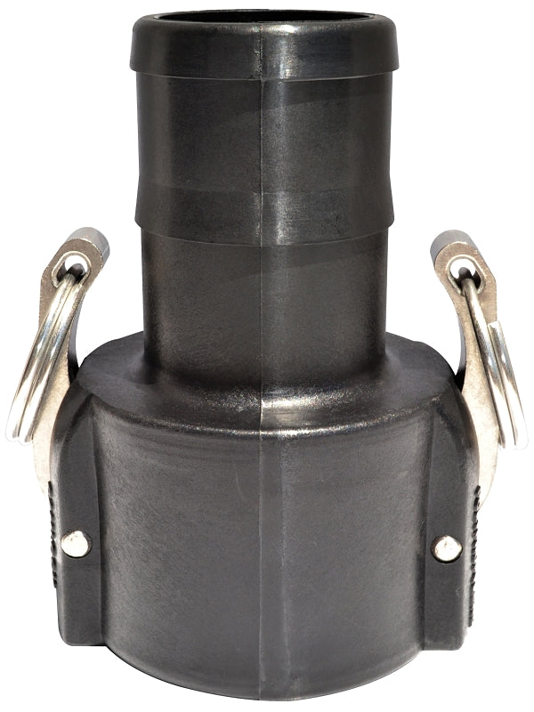 Green Leaf Camlock C Series 100C Cam and Groove Coupling, 1 in, Female Coupler x Hose Barb, 125 psi Pressure