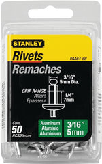 PAA64-5B RIVET ALUM 3/16X1/4"