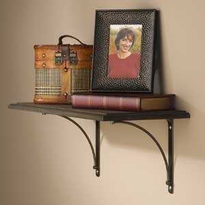 200MBLK8 BLACK 8IN SHELF BRACK