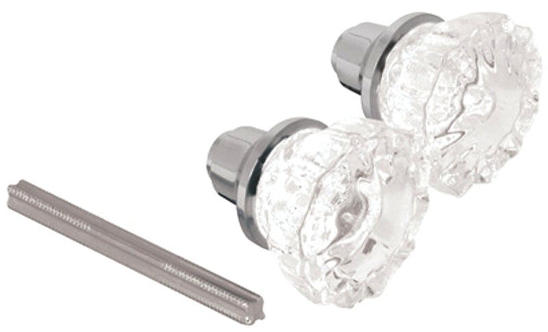 E 2536 DOOR KNOB FLUTED SNCKL