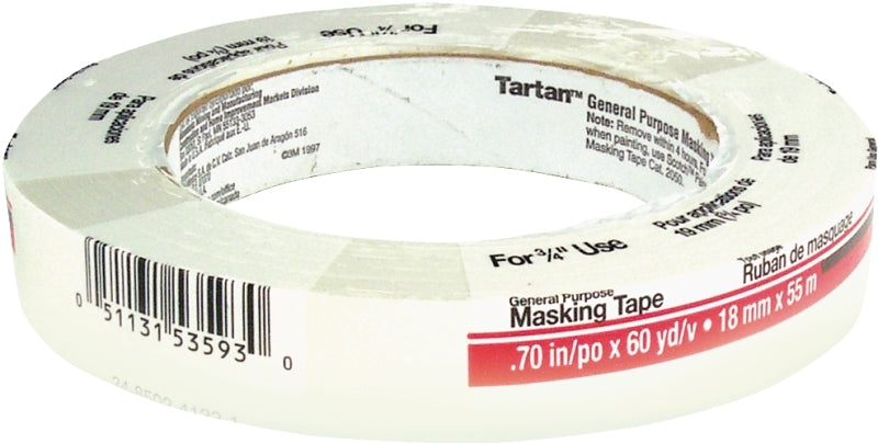 5142-18E MSKING TAPE 3/4X60YD