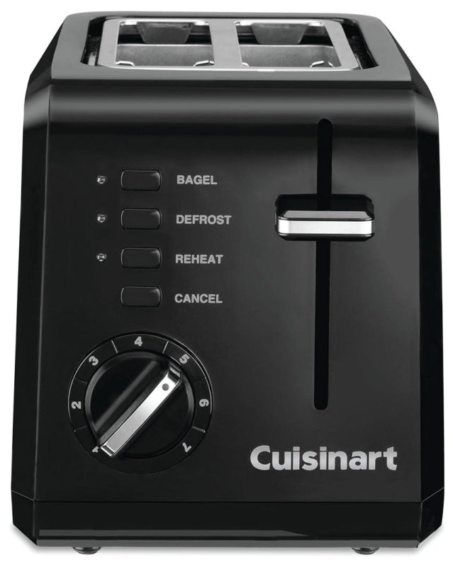 CPT-122BKC 2 SL TOASTER BLACK