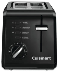 CPT-122BKC 2 SL TOASTER BLACK