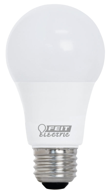 Feit Electric OM40DM/930CA LED Lamp, General Purpose, 120 V, 5 W, A19 Lamp, 40 W Equivalent, E26 Lamp Base