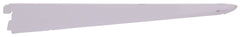 BRACKET SHELF WHITE 1/2X2X14IN