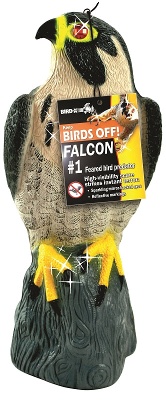 Bird-X FALCON Falcon Predator Decoy, Ready-to-Use, 7 in L